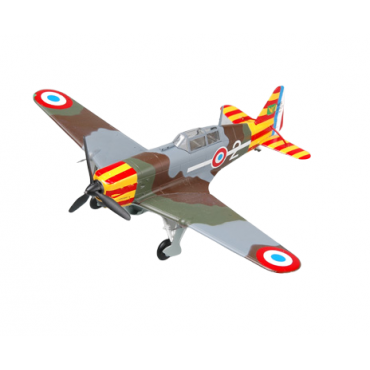 MINIATURA AVIÃO MORANE SAULNIER M.S.406 WWII AIRCRAFT SERIES 1/72 EASY MODEL ESY AR-36329